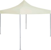 vidaXL Cort pentru Petreceri Crem 291 x 291 x 315 cm Material Oxford