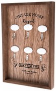 Cuier de chei din lemn Vintage Home, 20 x 30 x 3 cm
