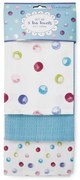 Set 3 prosoape de bucătărie din bumbac Cooksmart ® Spotty Dotty
