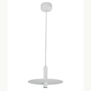 Pendul LED decorativ design modern Kurt alb