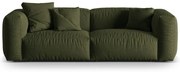 Canapea modulară verde 240 cm Martina – Micadoni Home