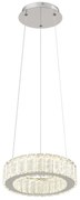 Lustra LED cu telecomanda design modern Mucky crom