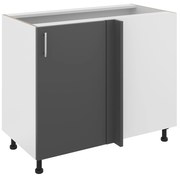 Corp Baza Colt Karo, Antracit/Alb, 98 x 50 x 80 cm