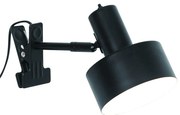Veioza/Lampa cu clips/ clema de birou Matis negru