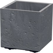 Ghiveci SIERRA SQUARE BETON EFFECT 28,8 cm , gri, S