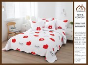 Set Cuvertura 5 Piese - Lips  Lashes