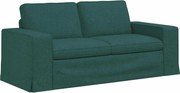 vidaXL Canapea Verde închis 182 x 80 x 82 cm țesătură