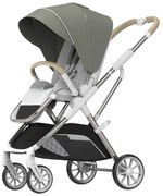 Carucior 2 in 1 pentru copii Usor si Compact - Pliabil, Sistem de absorbtie a socurilor, Scaun Reversibil - Verde - CPC-58-verde