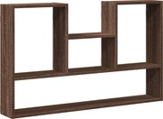 vidaXL Raft de perete, stejar maro, 99x15x60 cm, lemn prelucrat