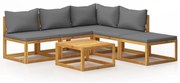 Set mobilier de gradina Culoare gri, ERIK