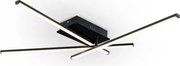 Brilagi - Plafonieră LED STRIPES, 30W/230V, neagră