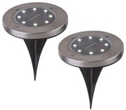 SET 2x corp de iluminat LED solar SOLAR LED/0,8W/3V IP44 Globo 33414