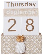 Calendar din lemn TEXAS, 11x14cm