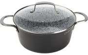 Lamart LT1254 cratiță cu capac Granit, diametru 24cm, diam. 24 cm