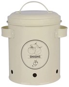 Recipient din oțel pentru ceapă și usturoi – Esschert Design