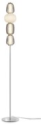 Lampadar LED design modern decorativ Pattern crom