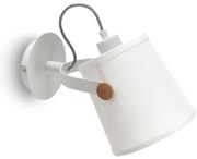 Aplica de perete design modern NORDICA alba