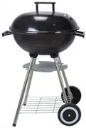 GRATAR ROTUND CU ROTI,56 CM,CAPAC INCLUS,NEGRU,METAL