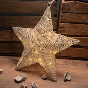 Decorațiune de Crăciun - stea - 35 cm, 30 LED