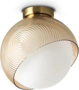 Plafoniera moderna BLOOM PL1 D22 OTTONE