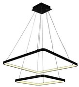 Lustră LED dimabilă pe cablu LED/90W/230V 3000-6500K + telecomandă