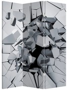 Paravan - Abstracție 3D (126x170 cm)