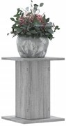 vidaXL Suporturi de plante 2 buc. gri sonoma 30x30x40 lemn prelucrat