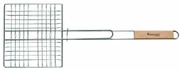Gratar metalic MasterGrill MG281, 21х23 cm, Maner 62 cm, Inox