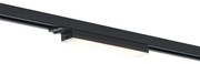 Plafonieră modernă neagră pentru sistem de iluminat pe șină monofazat 5W 400 lm 2700-4000K - Iconic Tsiri