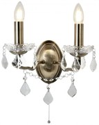 Aplica de perete stil clasic Paris alama antic 8732-2AB SRT