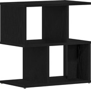 vidaXL Dulap de noapte Stejar Negru 50 x 30 x 51,5 cm Lemn compozit