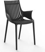 Set de 4 scaune cu brate de exterior / interior design modern premium IBIZA 65041