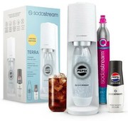 Aparat Sodastream Terra White Pepsi Zero Mpack de apă carbogazasă