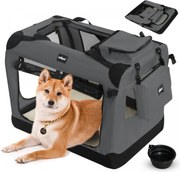 Leopet Cutie de transport pentru câini L, 70 x 52 x 52 cm, a