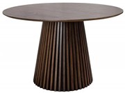 Masa rotunda Valhalla Wood 120cm, stejar inchis