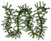 Decorațiune de Crăciun, ghirlandă cu lumini, 2,7 m, 200 LED