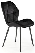 Scaun de bucaterie Pelor, negru
