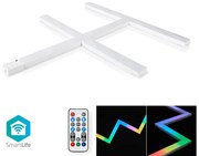 Șină LED RGBW dimabilă inteligentă LED/8W/230V Wi-Fi Tuya Nedis WIFILW06RGB