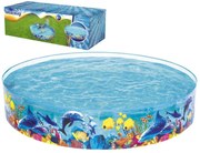 Piscină pentru copii cu perete solid 244 x 46 cm