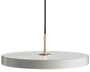 Lustra LED design scandinav Asteria medium - nuance mist/ auriu