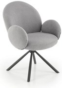 Scaun de bucaterie Lumpy, gri
