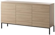 Dulap Bennasi B3  (stejar linberg + negru). 1099041