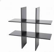 Polita de perete SHELVIX 55 cm - mai multe culori Culoare: Negru