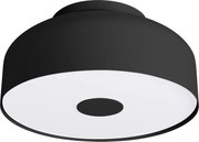 Plafonieră neagră ø 30 cm Blacko – Sollux