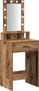 vidaXL Masă de Machiaj cu sertar Maro 50 x 41 x 140 cm Lemn compozit