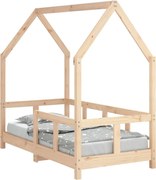 vidaXL Cadru de pat pentru copii, 70x140 cm, lemn masiv de pin