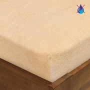 Cearceaf impermeabil FROTIR, bej 180 x 200 cm