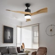 Ventilator LED dimabil Immax NEO 07136-B SOFISTICADO LED/18W/230V Wi-Fi Tuya + telecomandă