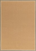 Covor kaki/în culoare naturală reversibil, țesut manual din iută 240x340 cm Bordo Herringbone Khaki – Asiatic Carpets