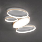 Ondaluce - plafonieră LED dimabilă RICE LED/34W/230V 45x80 cm aurie